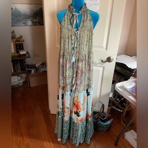 Karma Highway Maxi Dress OS multi colored